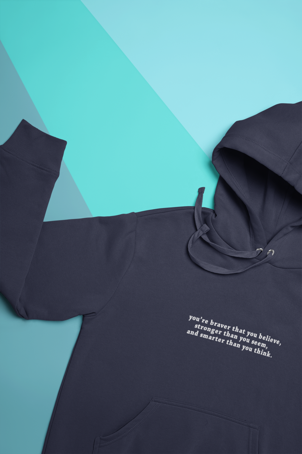 Youre Braver That You Believe Men Hoodies-KidsFashionVilla