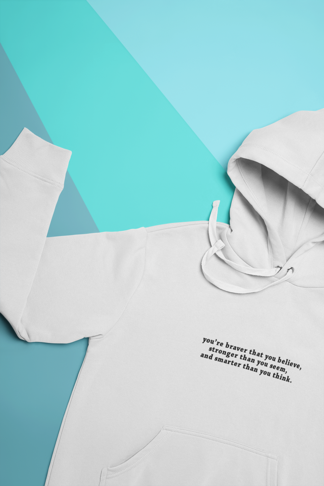 Youre Braver That You Believe Men Hoodies-KidsFashionVilla
