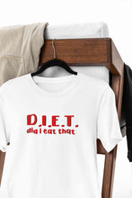Load image into Gallery viewer, Diet Food Women Half Sleeves T-shirt- KidsFashionVilla
