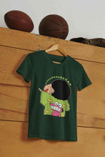 Load image into Gallery viewer, Hahaha Women Half Sleeves T-shirt- KidsFashionVilla
