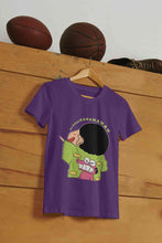 Load image into Gallery viewer, Hahaha Women Half Sleeves T-shirt- KidsFashionVilla
