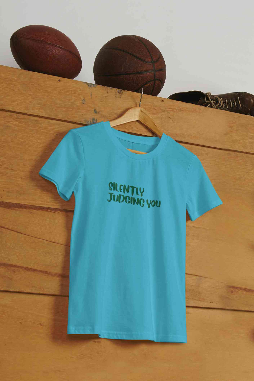 Judging You Women Half Sleeves T-shirt- KidsFashionVilla
