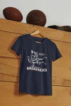 Load image into Gallery viewer, Pew Pew Madafakas Mens Half Sleeves T-shirt- KidsFashionVilla
