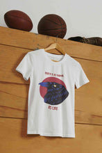 Load image into Gallery viewer, Crow Inspired By The Sandman Comic Book Women Half Sleeves T-shirt- KidsFashionVilla

