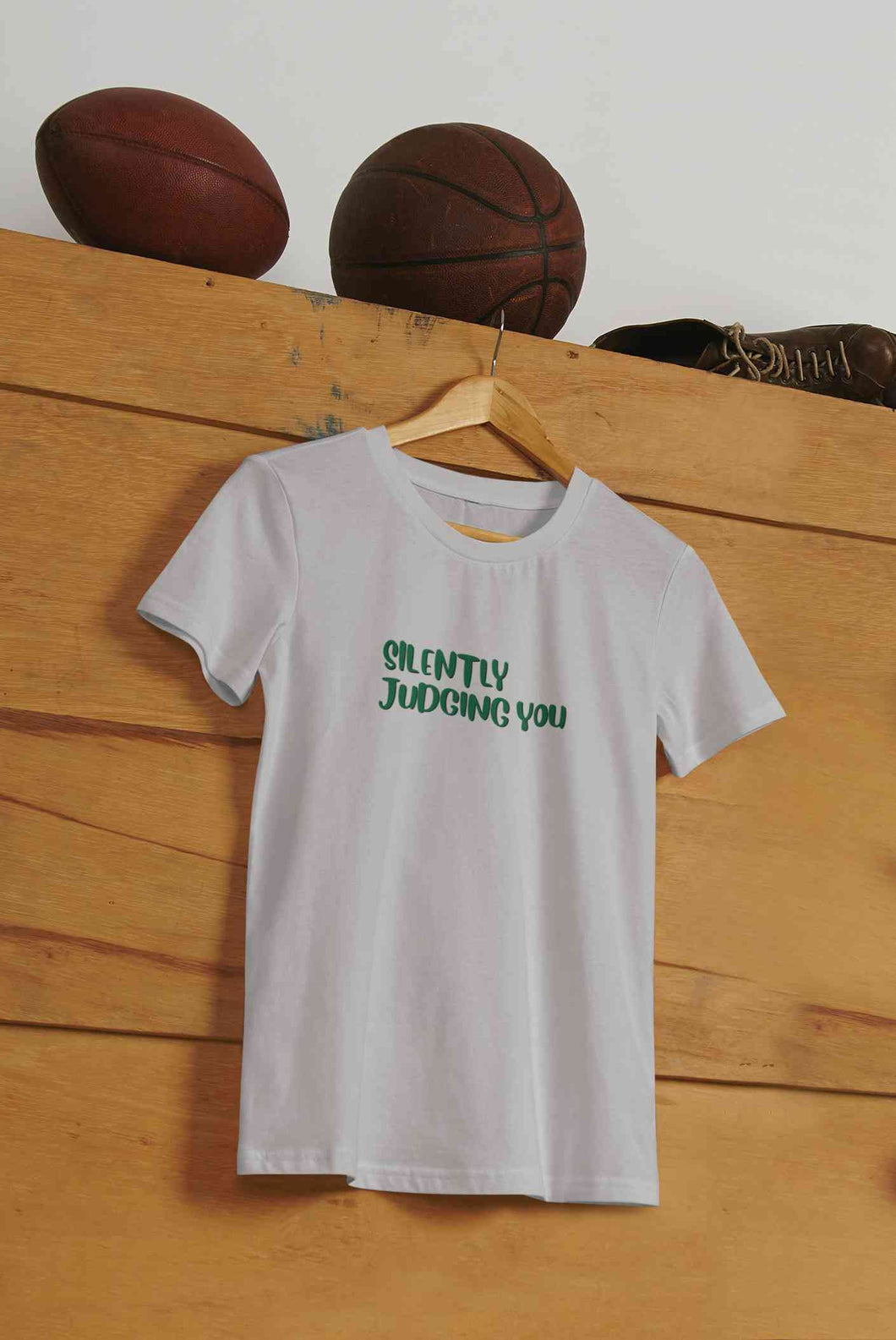 Judging You Women Half Sleeves T-shirt- KidsFashionVilla