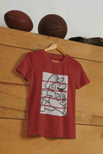 Load image into Gallery viewer, Super Mario Side Run Panels Women Half Sleeves T-shirt- KidsFashionVilla
