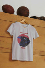 Load image into Gallery viewer, Crow Inspired By The Sandman Comic Book Women Half Sleeves T-shirt- KidsFashionVilla
