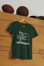 Load image into Gallery viewer, Pew Pew Madafakas Mens Half Sleeves T-shirt- KidsFashionVilla
