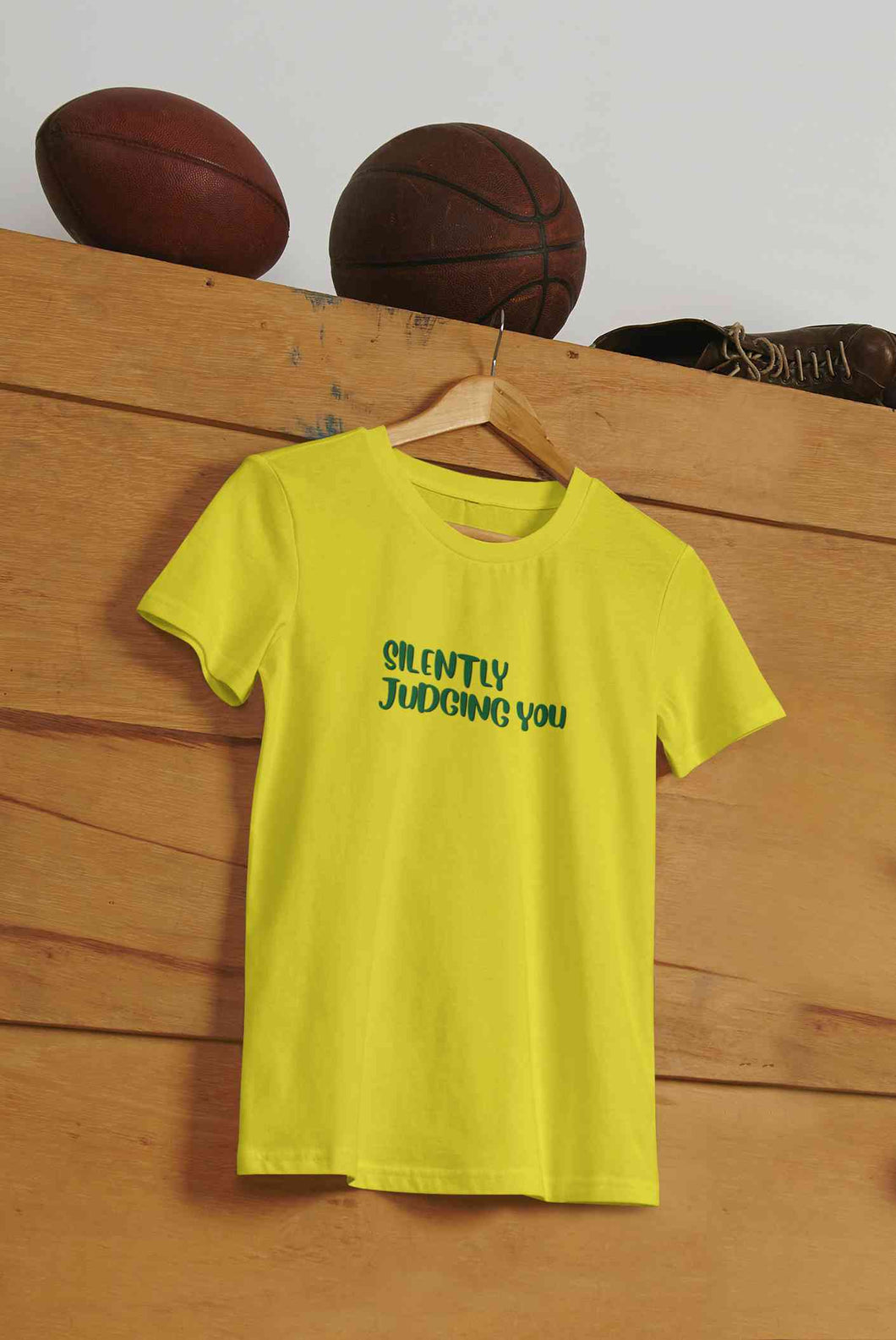 Judging You Mens Half Sleeves T-shirt- KidsFashionVilla