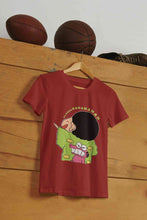 Load image into Gallery viewer, Hahaha Women Half Sleeves T-shirt- KidsFashionVilla
