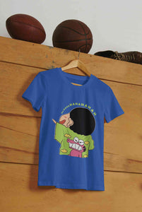 Hahaha Women Half Sleeves T-shirt- KidsFashionVilla
