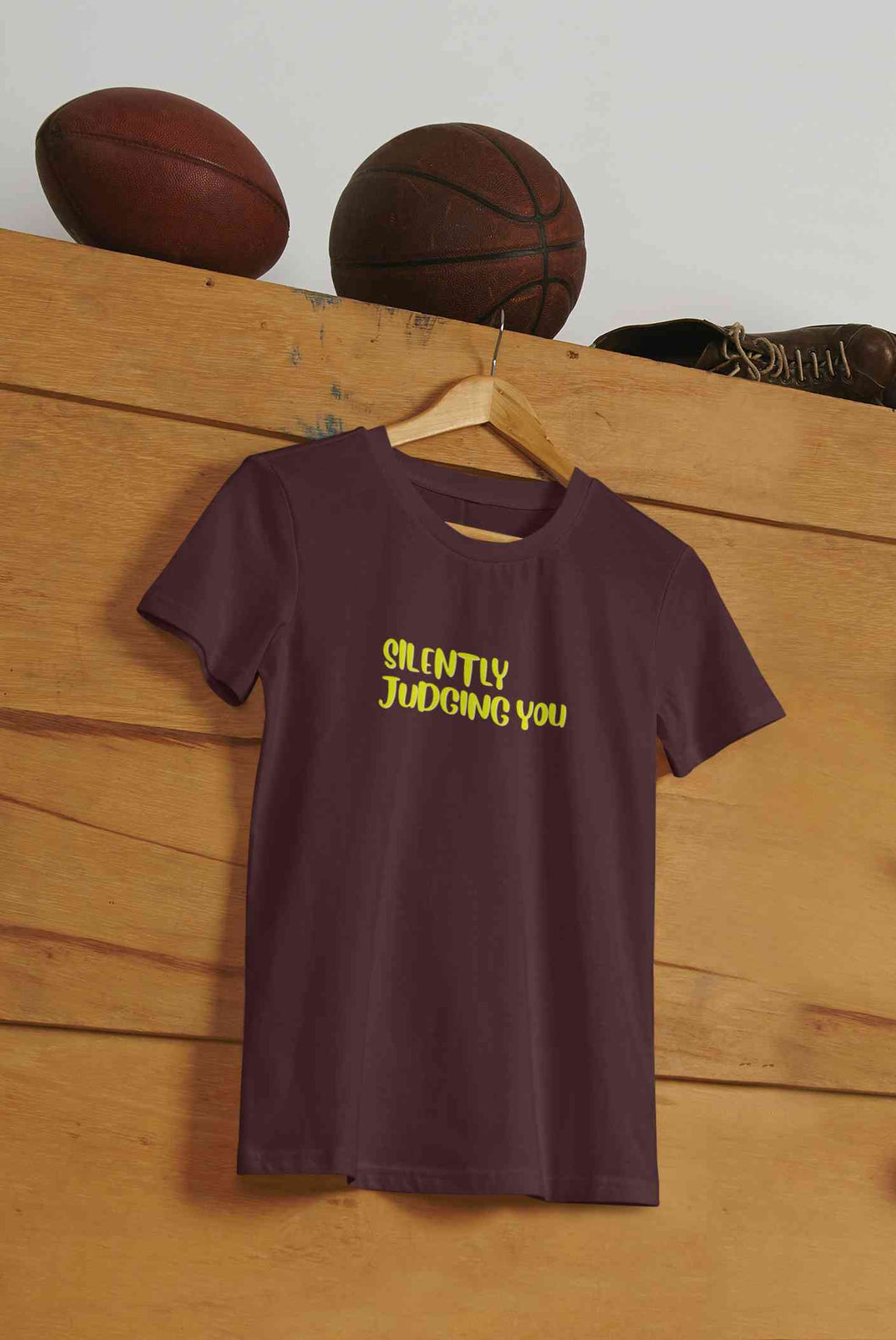 Judging You Women Half Sleeves T-shirt- KidsFashionVilla