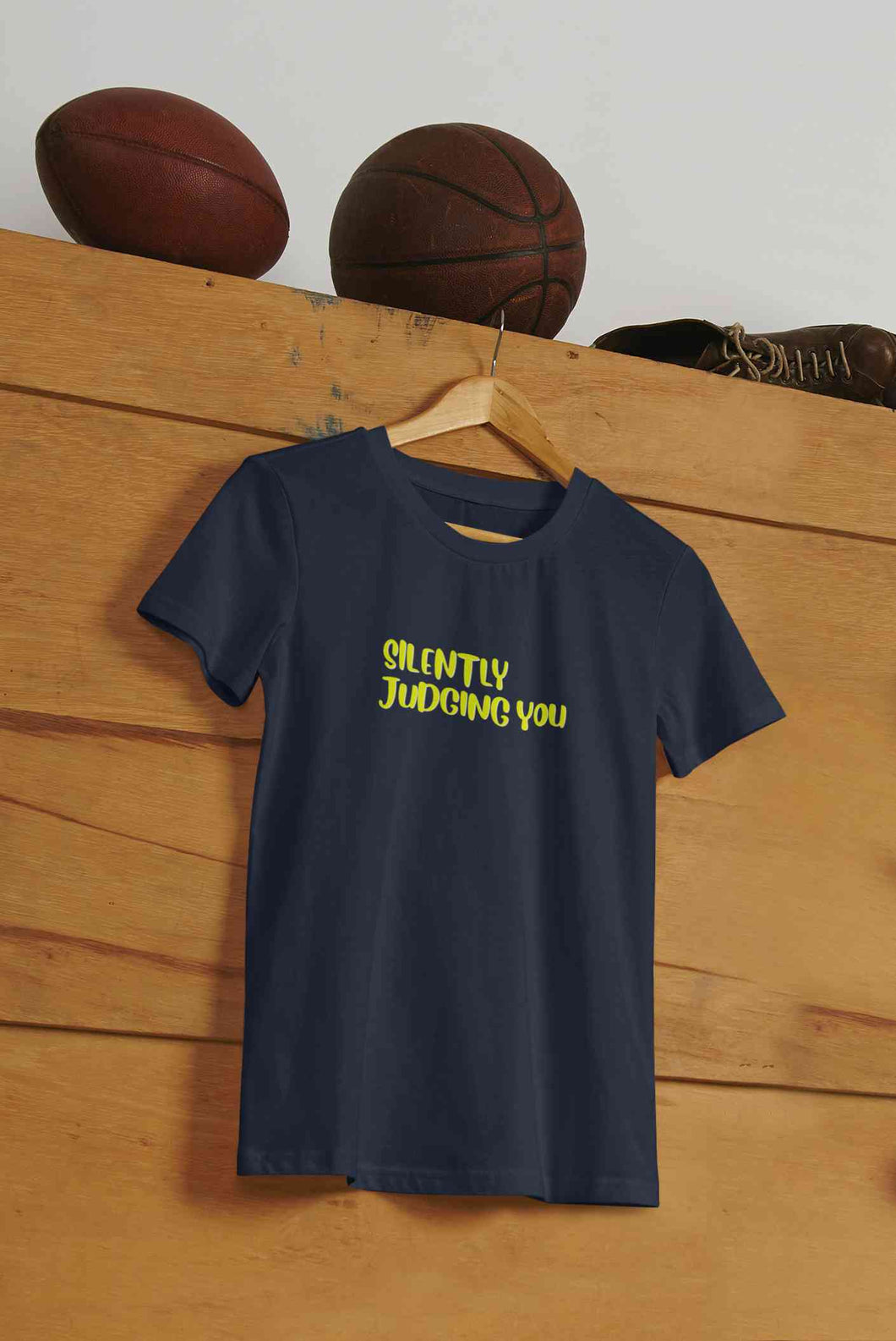 Judging You Mens Half Sleeves T-shirt- KidsFashionVilla