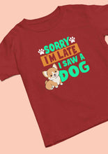 Load image into Gallery viewer, Saw a Dog Mens Half Sleeves T-shirt- KidsFashionVilla
