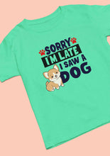 Load image into Gallery viewer, Saw a Dog Mens Half Sleeves T-shirt- KidsFashionVilla
