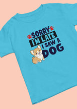 Load image into Gallery viewer, Saw a Dog Mens Half Sleeves T-shirt- KidsFashionVilla
