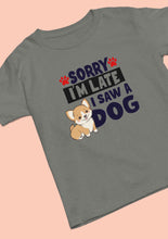 Load image into Gallery viewer, Saw a Dog Mens Half Sleeves T-shirt- KidsFashionVilla

