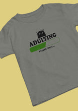 Load image into Gallery viewer, Adulting Please Wait Mens Half Sleeves T-shirt- KidsFashionVilla
