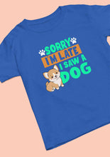Load image into Gallery viewer, Saw a Dog Mens Half Sleeves T-shirt- KidsFashionVilla
