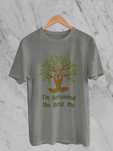 Load image into Gallery viewer, Best Of Me Yoga Mens Half Sleeves T-shirt- KidsFashionVilla
