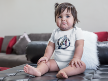 Load image into Gallery viewer, Superhero Cartoon  Rompers for Baby Girl- KidsFashionVilla
