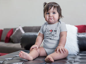 I Love My Masi Rompers for Baby Girl- KidsFashionVilla