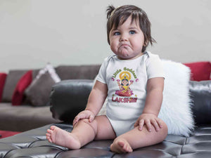Custom Name Little Goddess Navratri Rompers for Baby Girl- KidsFashionVilla