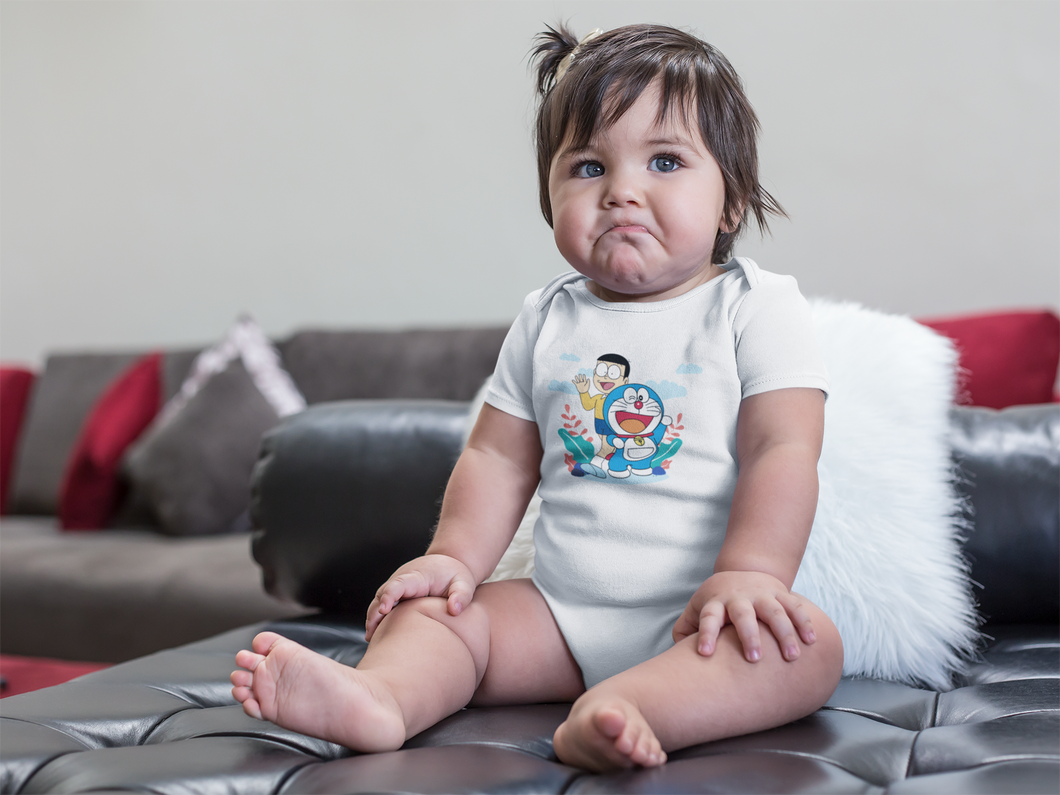 Cute Cartoon Rompers for Baby Girl- KidsFashionVilla