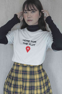 For The Plot Women Half Sleeves T-shirt- KidsFashionVilla