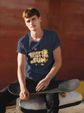 Load image into Gallery viewer, Lets Enjoy The Sun Quote Mens Half Sleeves T-shirt- KidsFashionVilla

