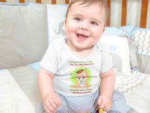 Load image into Gallery viewer, Baby Eating Food Rompers for Baby Boy- KidsFashionVilla
