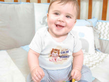 Load image into Gallery viewer, Can Not Keep Calm Because Diwali Is Here Rompers for Baby Boy- KidsFashionVilla
