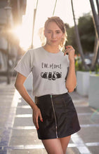 Load image into Gallery viewer, Ew People Women Half Sleeves T-shirt- KidsFashionVilla
