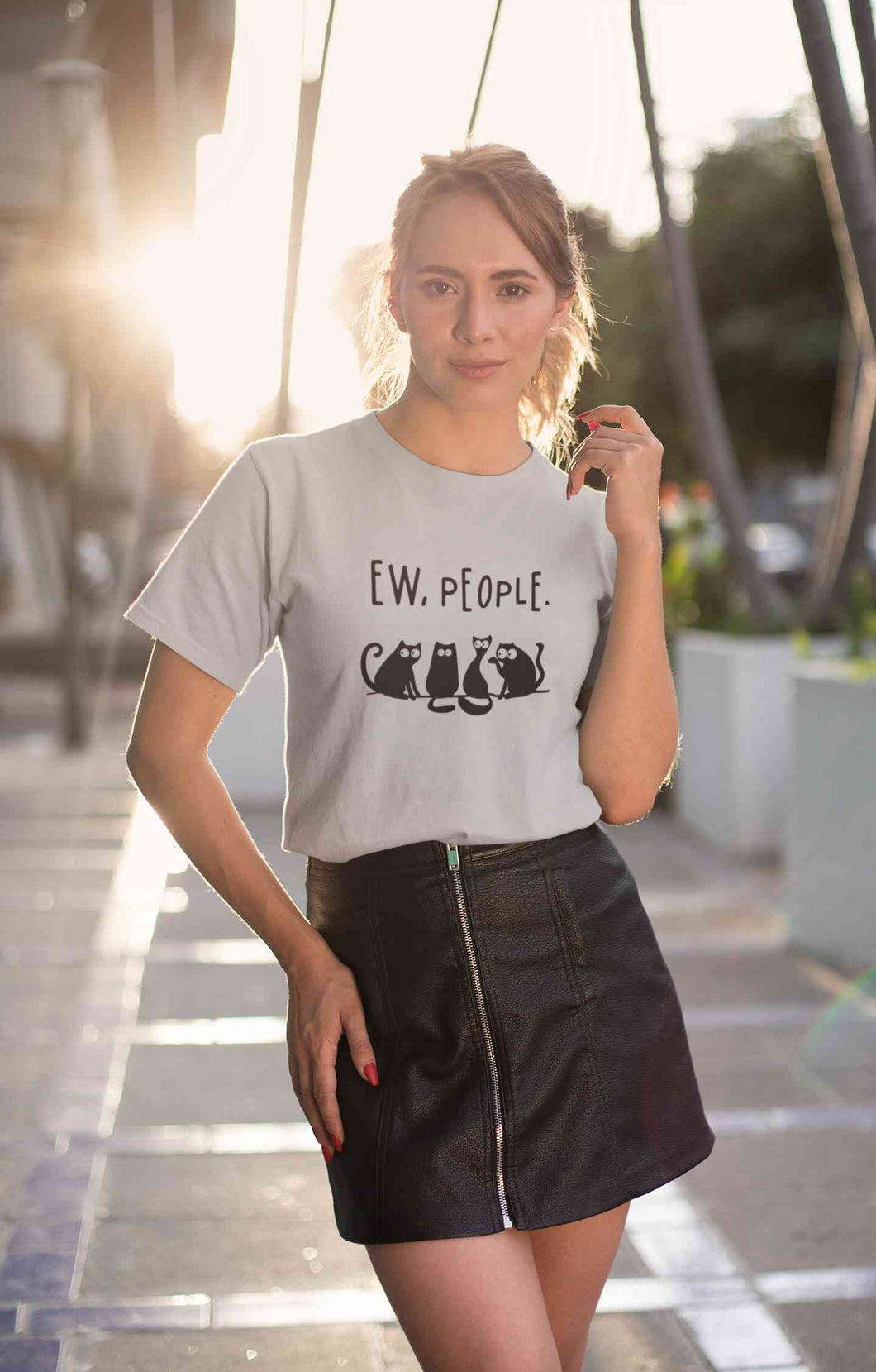 Ew People Women Half Sleeves T-shirt- KidsFashionVilla