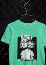 Load image into Gallery viewer, Be Different Women Half Sleeves T-shirt- KidsFashionVilla
