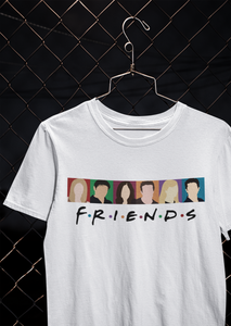 F.R.I.E.N.D.S. Friends Web Series Women Half Sleeves T-shirt- KidsFashionVilla