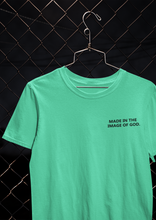 Load image into Gallery viewer, Made In The Image Of God Women Half Sleeves T-shirt- KidsFashionVilla
