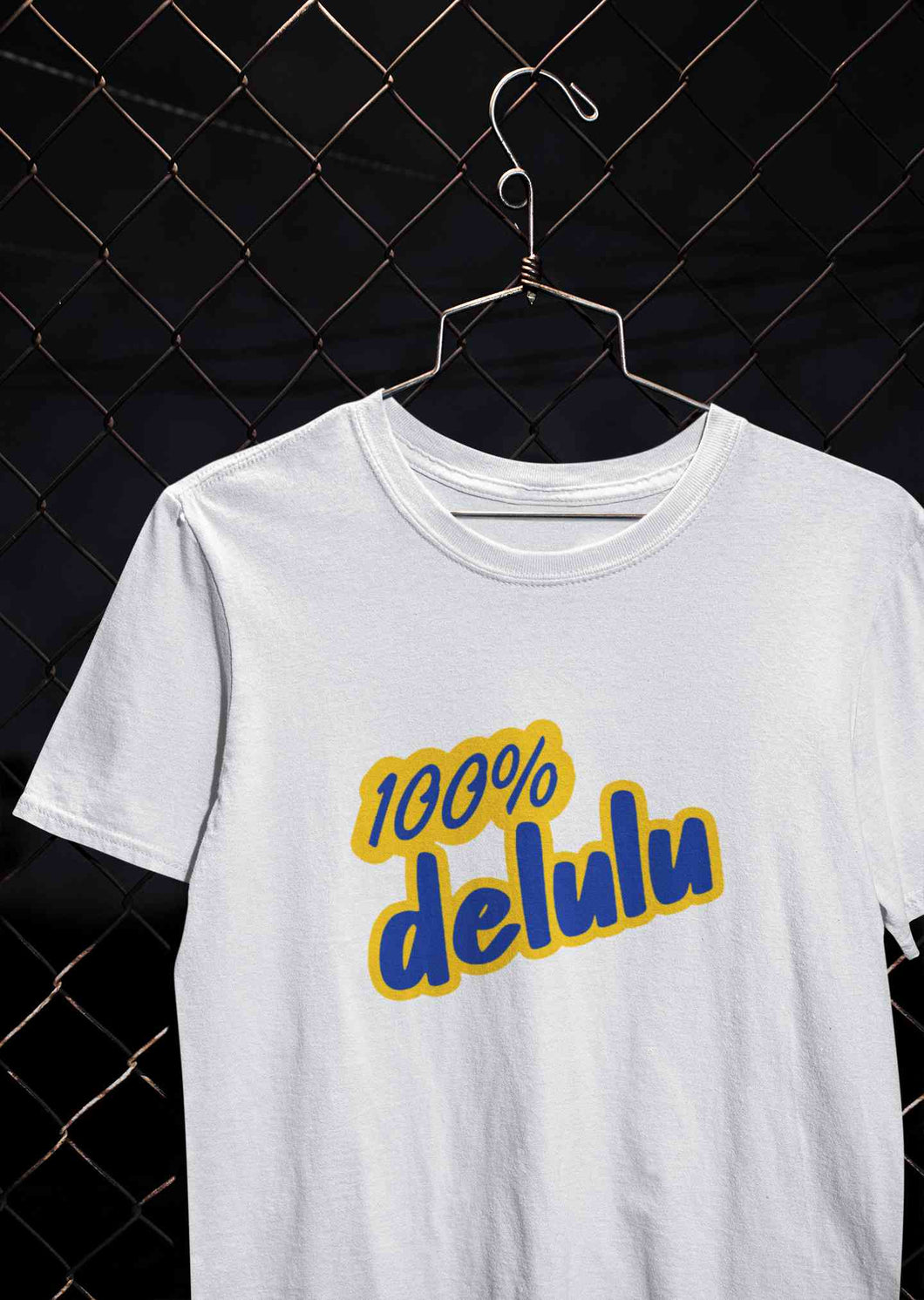 100% Delulu Women Half Sleeves T-shirt- KidsFashionVilla