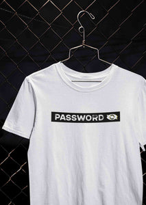 Password Mens Half Sleeves T-shirt- KidsFashionVilla