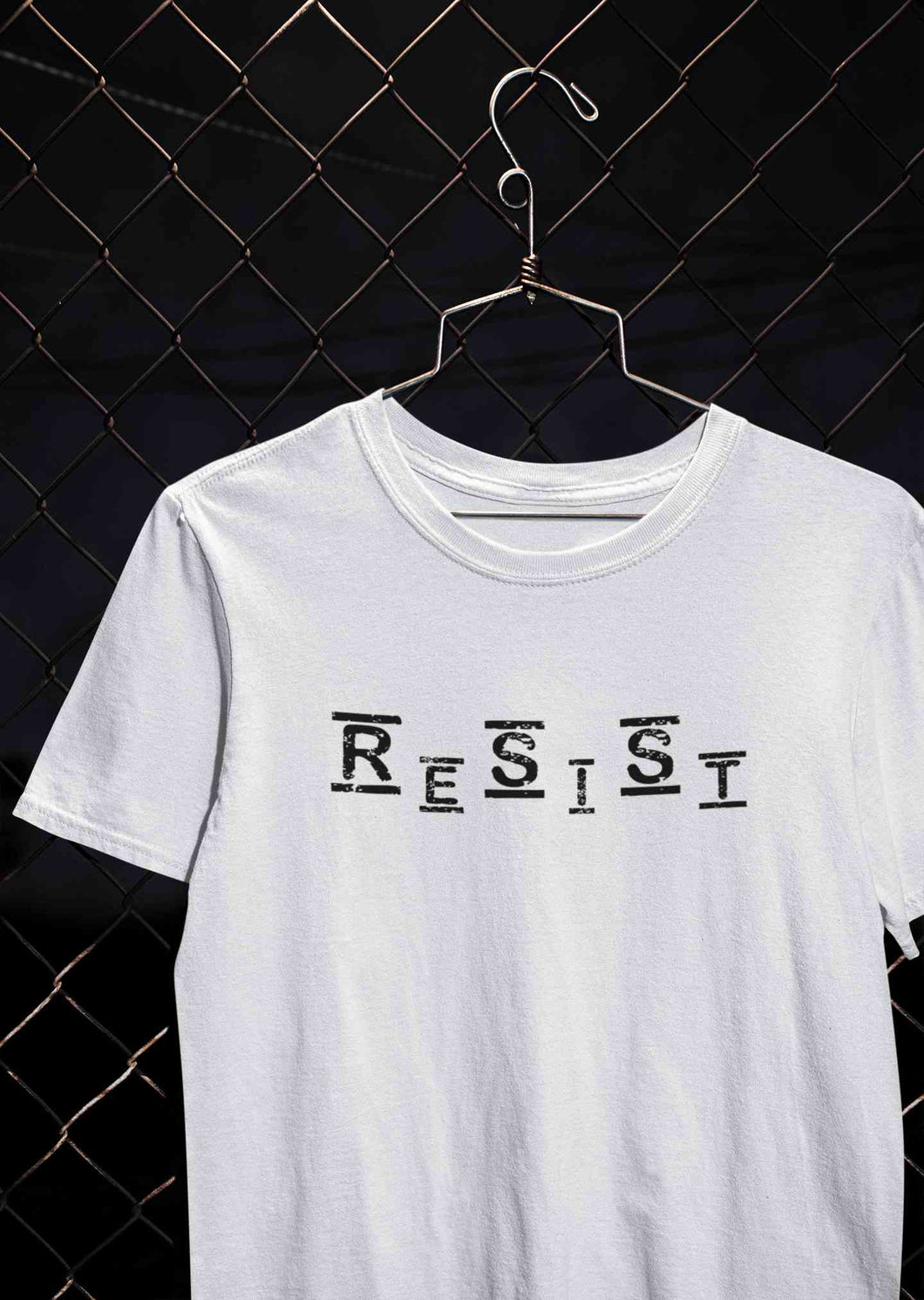 Resist Mens Half Sleeves T-shirt- KidsFashionVilla