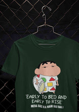 Load image into Gallery viewer, Early To Bed And Early To Rise Mens Half Sleeves T-shirt- KidsFashionVilla
