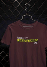 Load image into Gallery viewer, Nobody Understands Me Women Half Sleeves T-shirt- KidsFashionVilla
