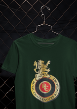 Load image into Gallery viewer, Rcb Logo Women Half Sleeves T-shirt- KidsFashionVilla
