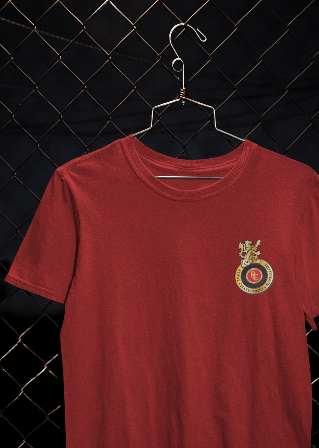 Rcb Logo Side Pocket Women Half Sleeves T-shirt- KidsFashionVilla