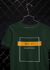 Out Of Control Women Half Sleeves T-shirt- KidsFashionVilla