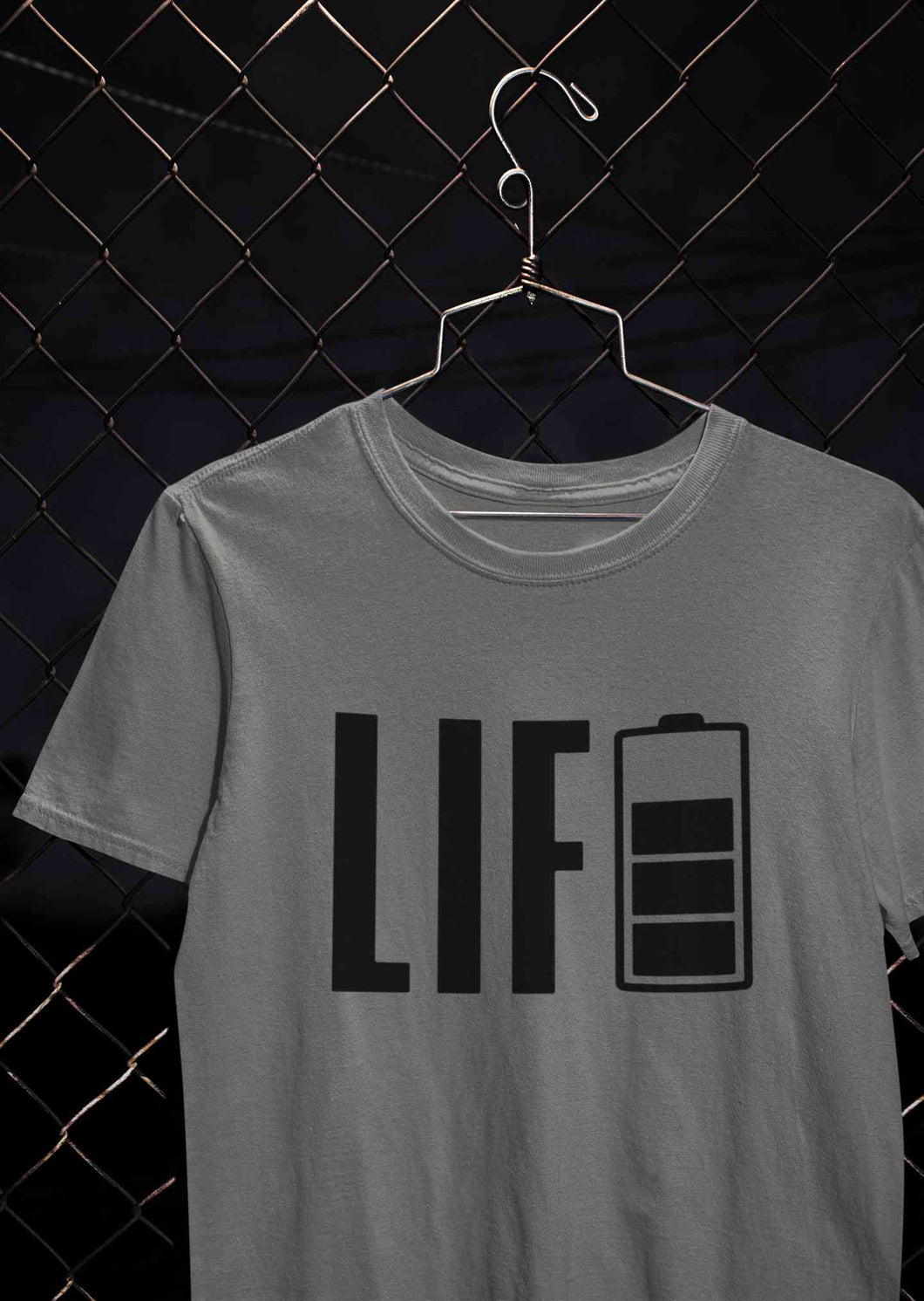 Life Mens Half Sleeves T-shirt- KidsFashionVilla
