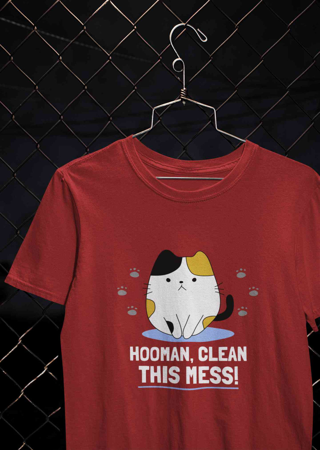 Human Clean This Mess Funny Women Half Sleeves T-shirt- KidsFashionVilla