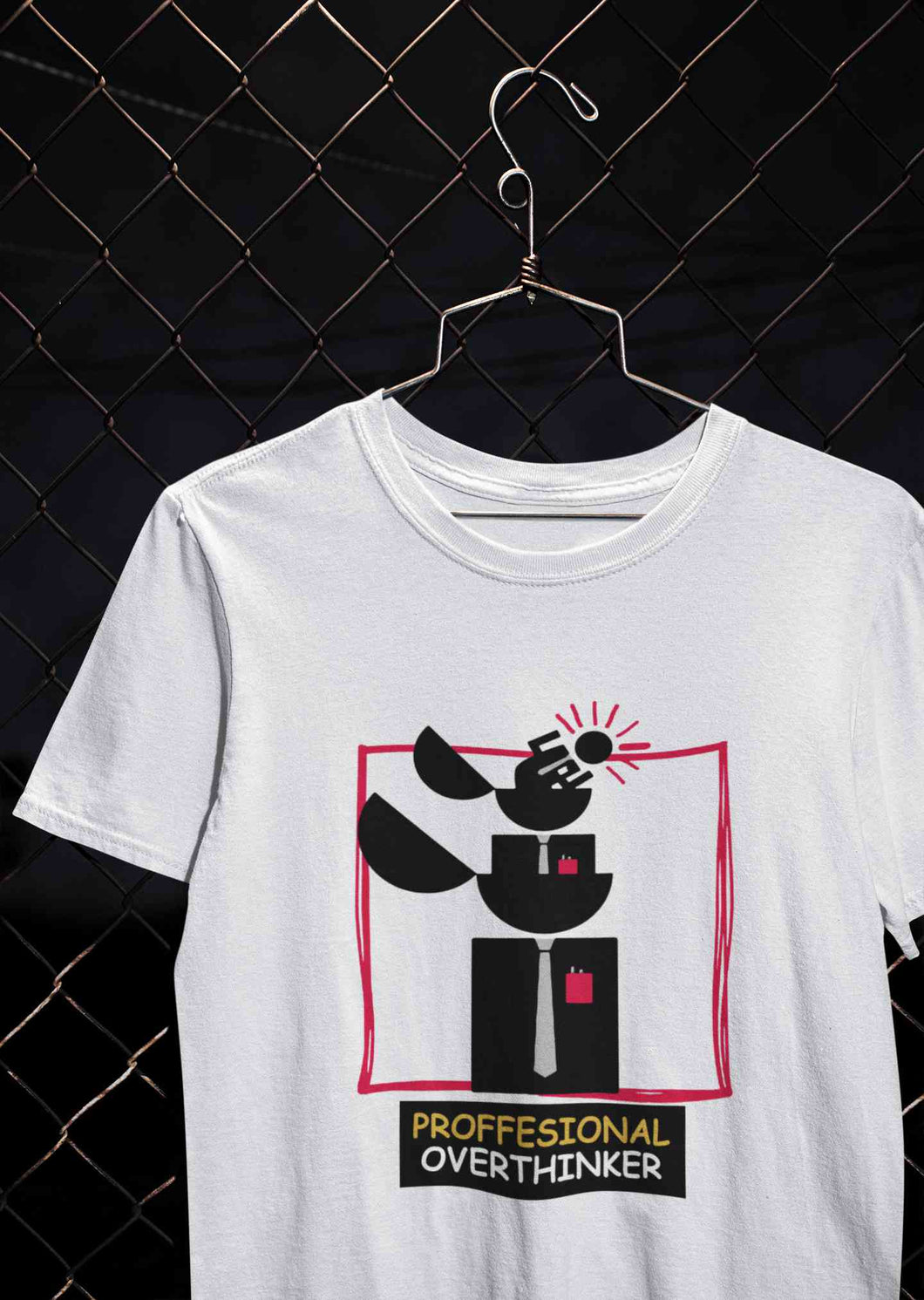 Professional Overthinker Women Half Sleeves T-shirt- KidsFashionVilla