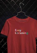 Load image into Gallery viewer, Easy Listening Mens Half Sleeves T-shirt- KidsFashionVilla

