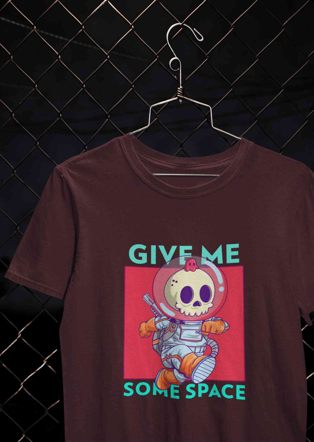 Give Me Some Space Mens Half Sleeves T-shirt- KidsFashionVilla